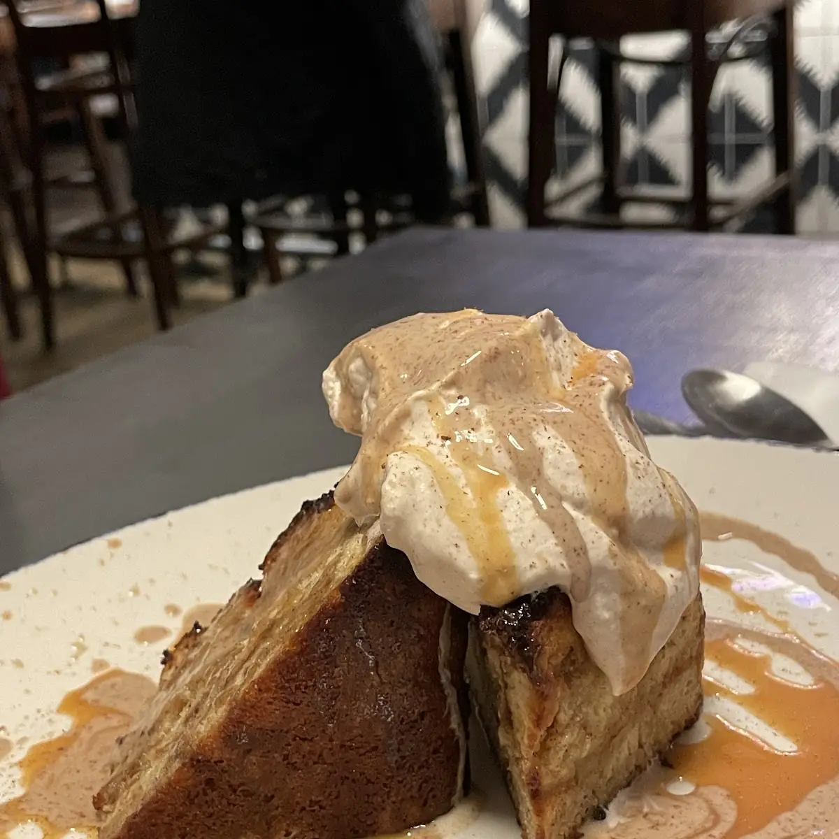 Mexican Hot Chocolate Bread Pudding