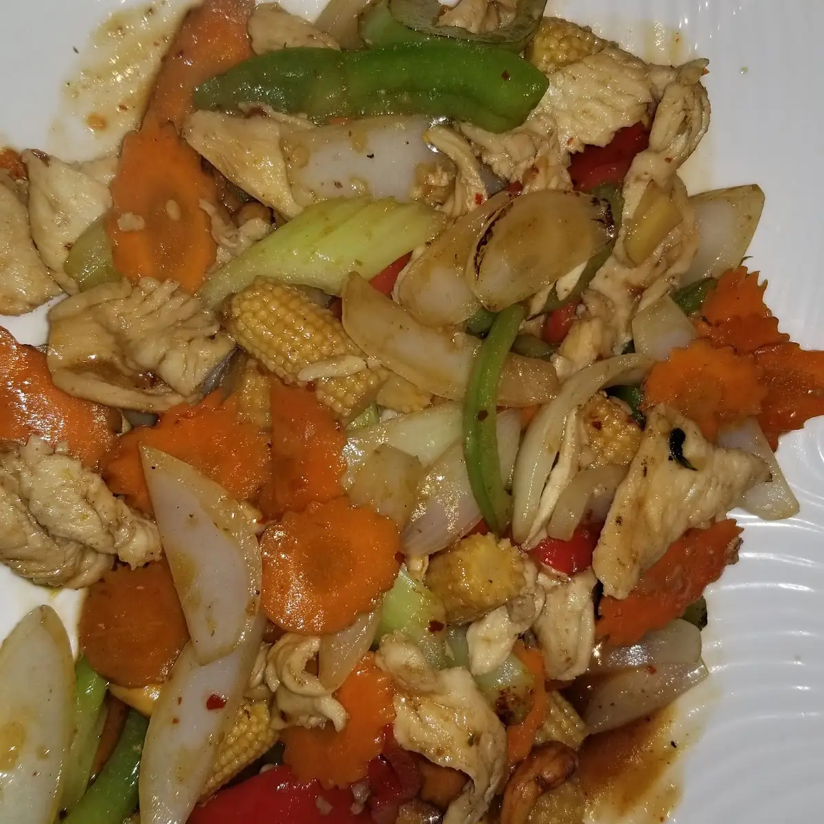 Cashew Chicken with Cashew Nuts