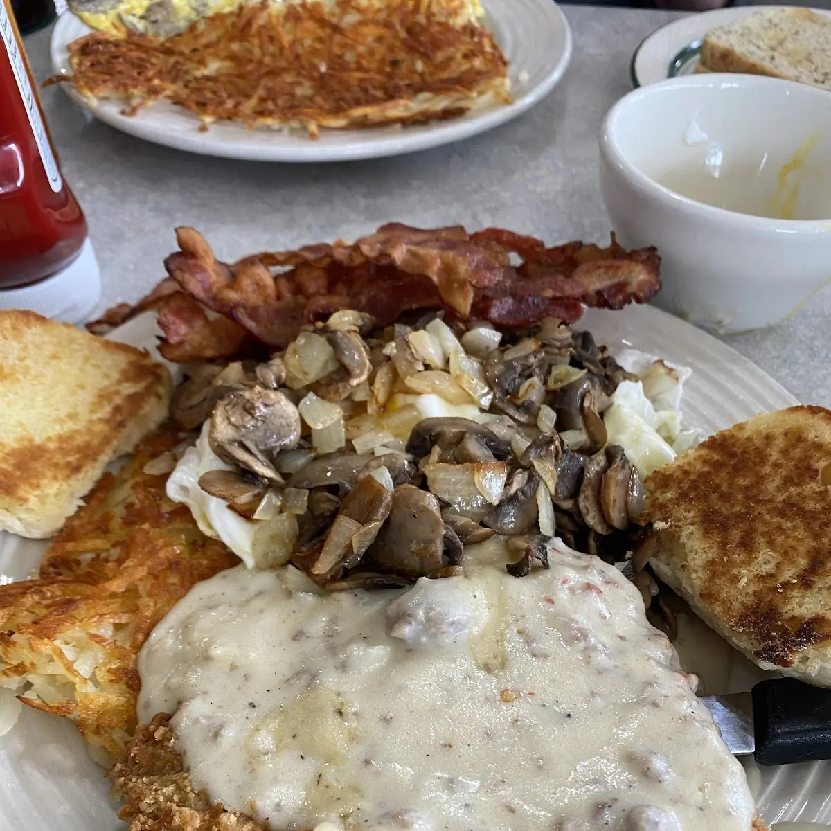 Country Fried Steak & Eggs