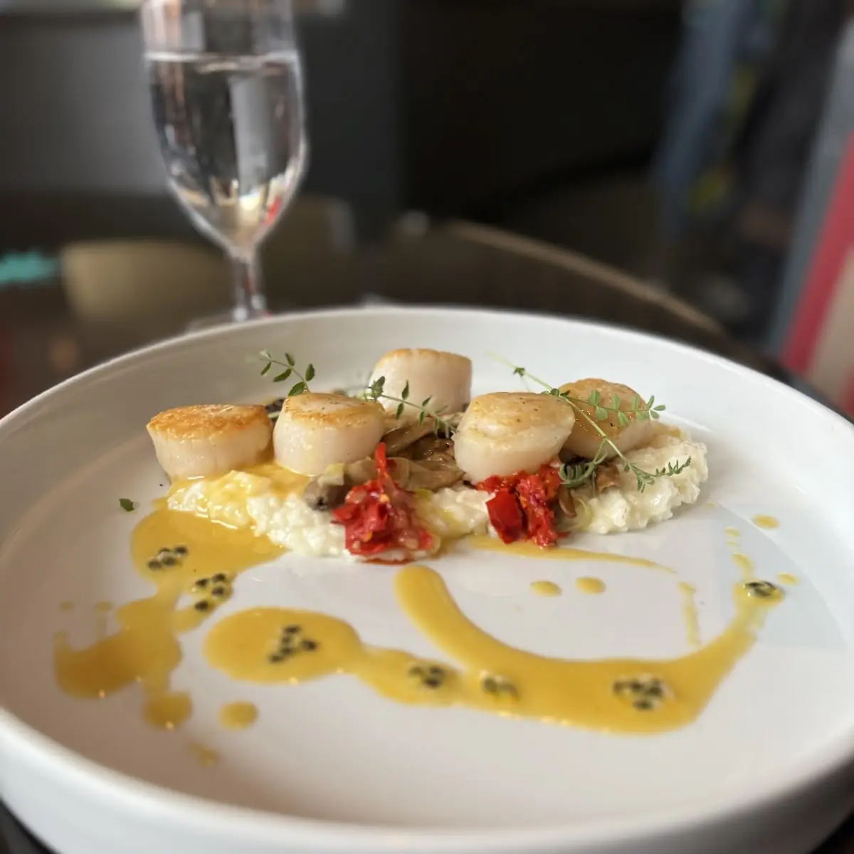Seared Diver Scallops