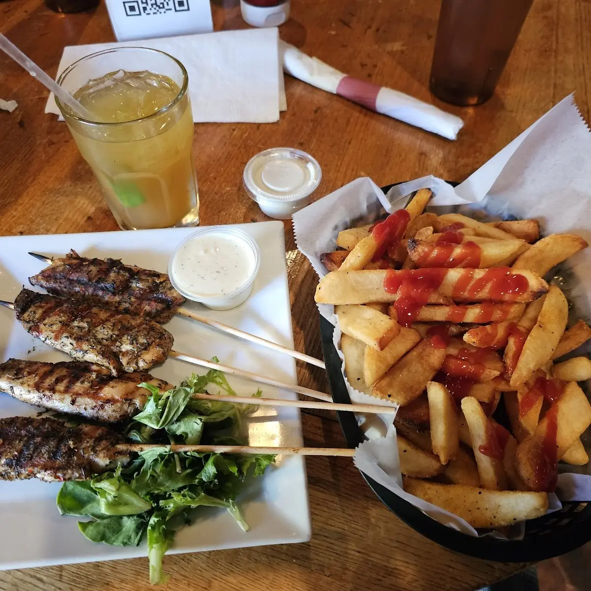 Jerk Chicken on a Stick