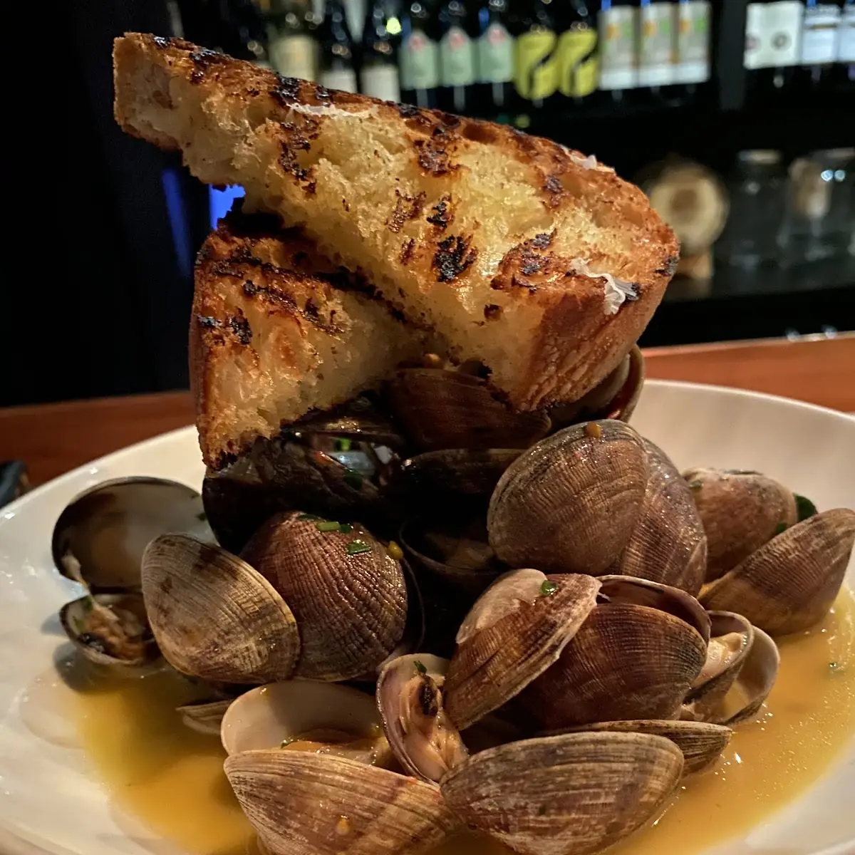 Steamed Manila Clams