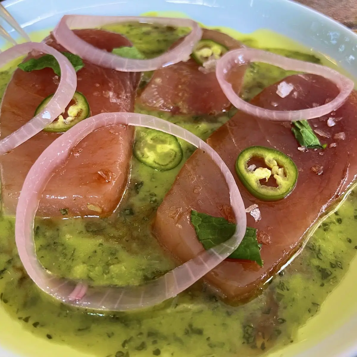Tuna Crudo