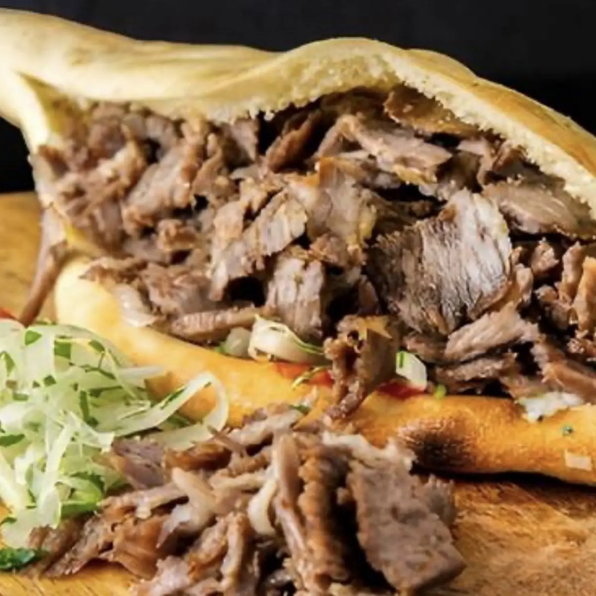 Meat Shawarma in Samoon