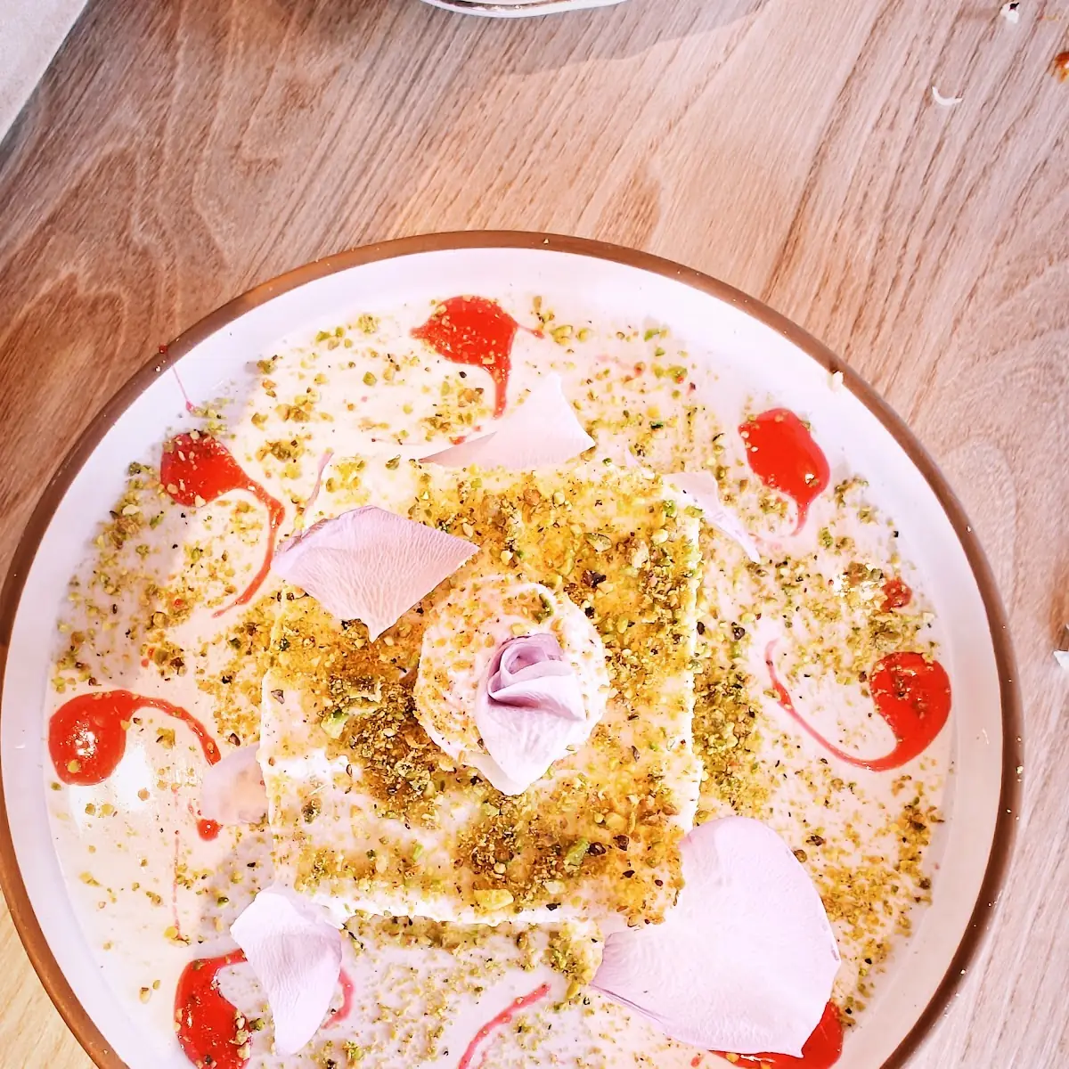 Pistachio Rose Tres Leche