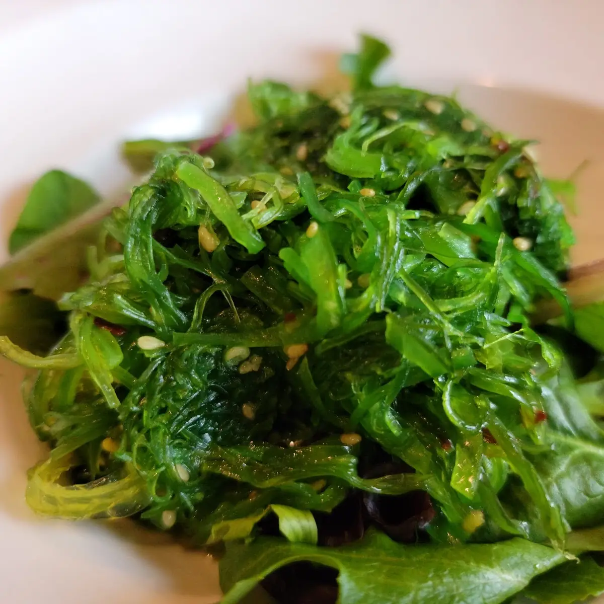 Seaweed Salad with Homemade Ginger Dressing