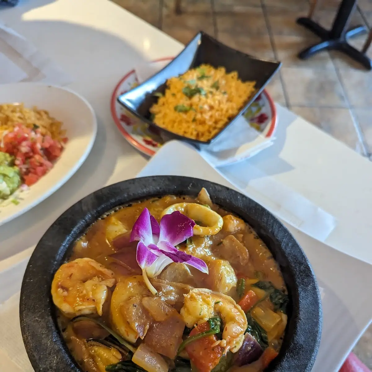 Seafood Molcajete