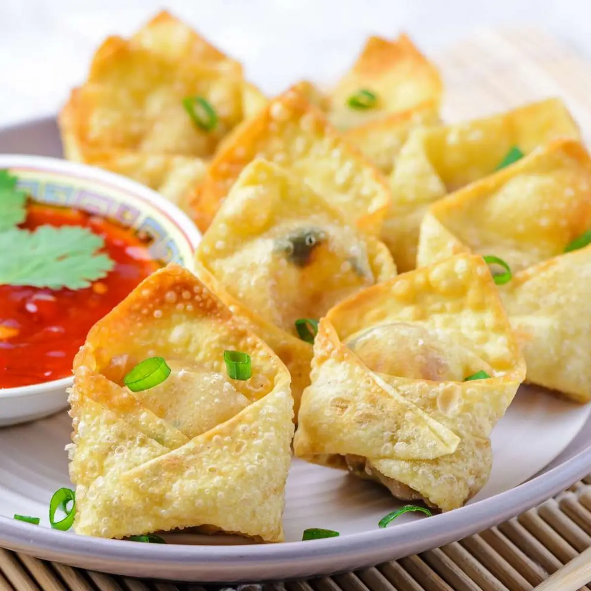 Crab Rangoon 8 Rangoon De Cangrejo