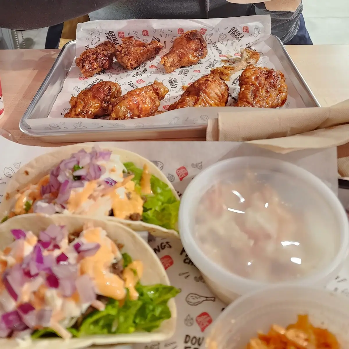 Soy Garlic Fried Chicken Wings