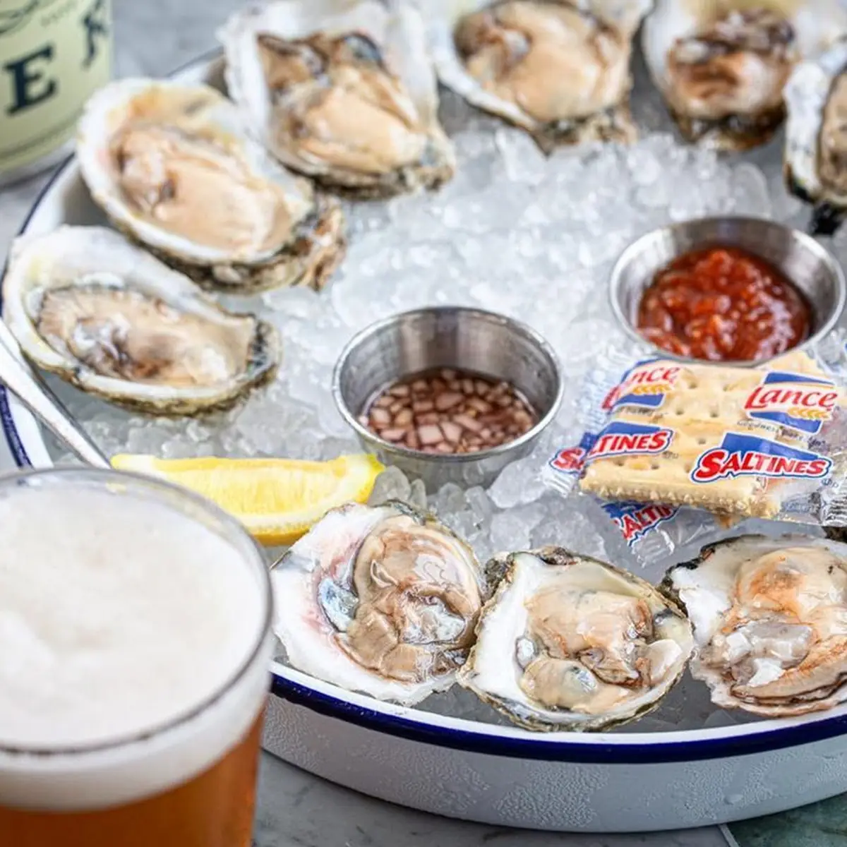 Raw Oysters on the Half Shell