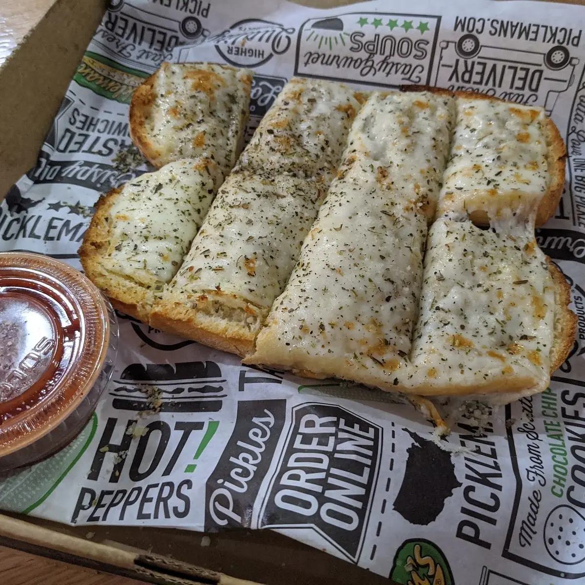 Cheesy Garlic Bread