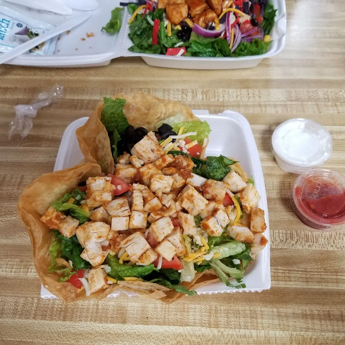 Chicken Taco Salad