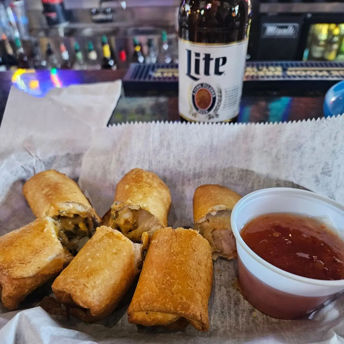 Southwest Chicken Egg Rolls