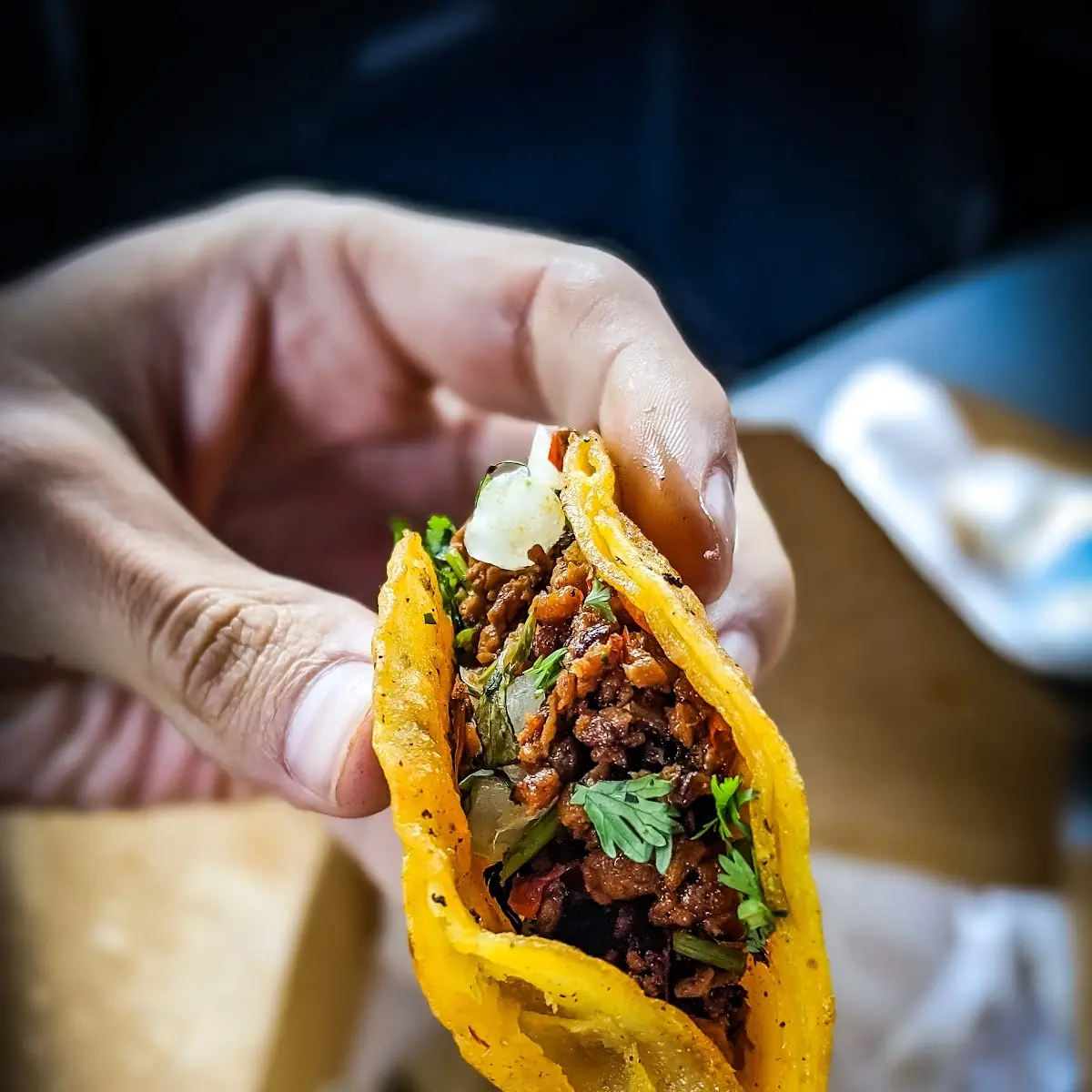 Soy Chorizo Taco