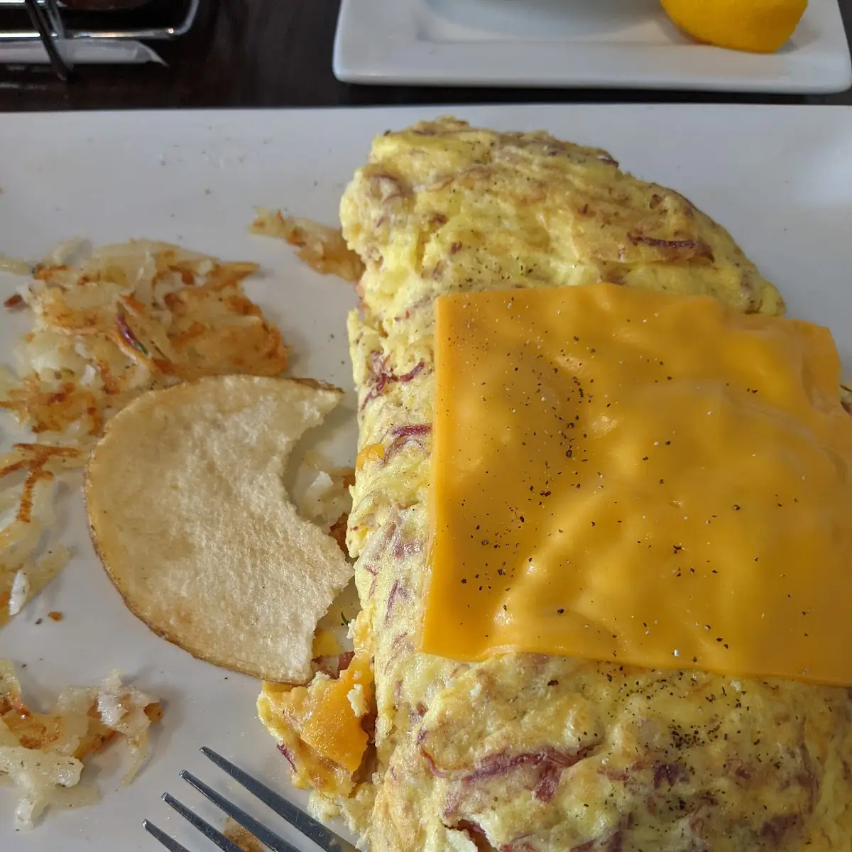 Corned Beef Omelette