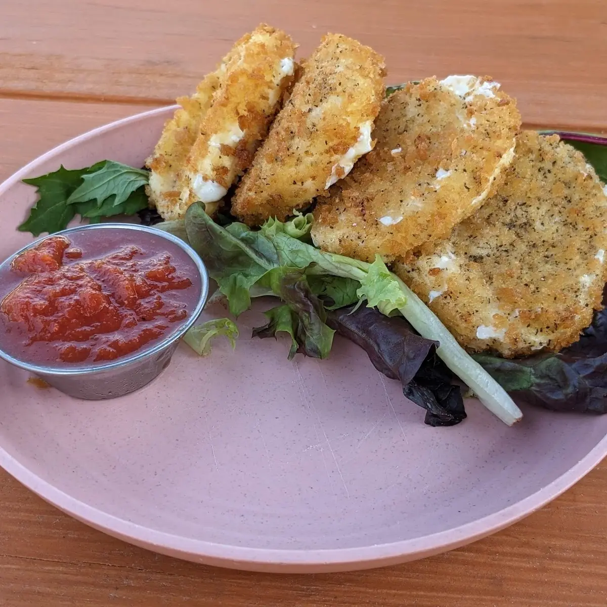 Pan-Seared Fresh Mozzarella