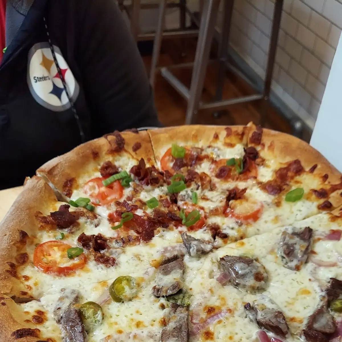 Steak & Cheese Pizza