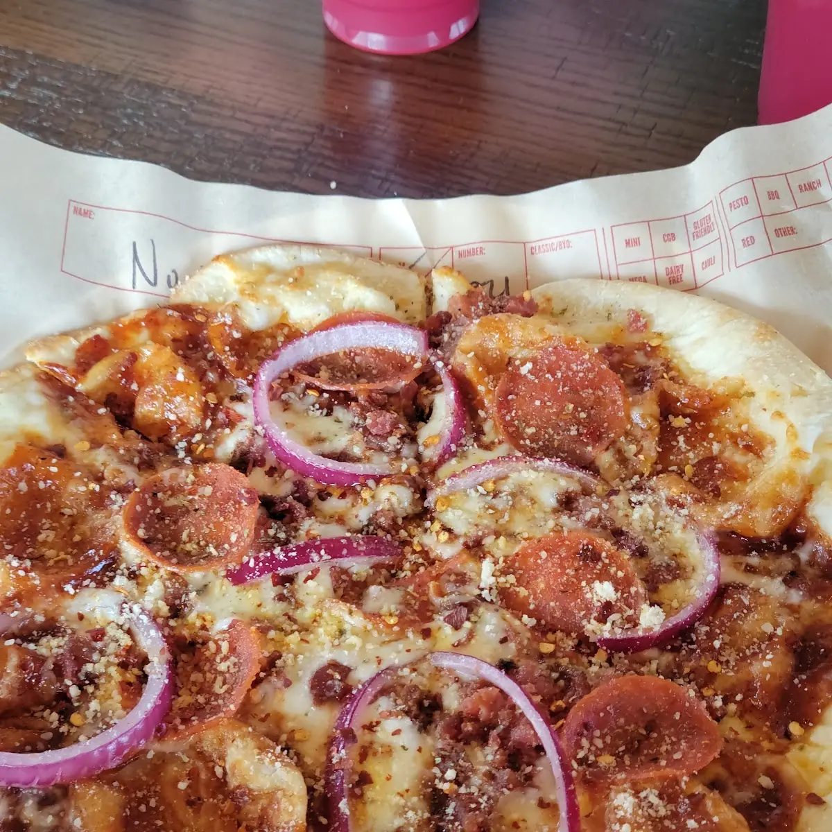 12 Inch BBQ Pepperoni