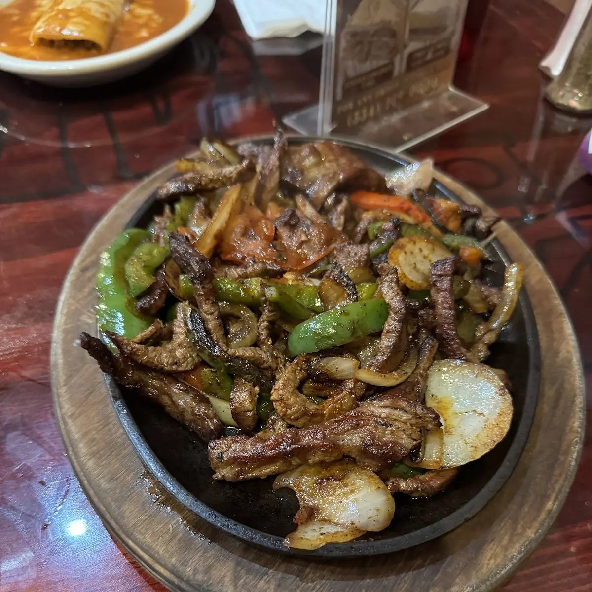 Chicken or Steak Fajitas