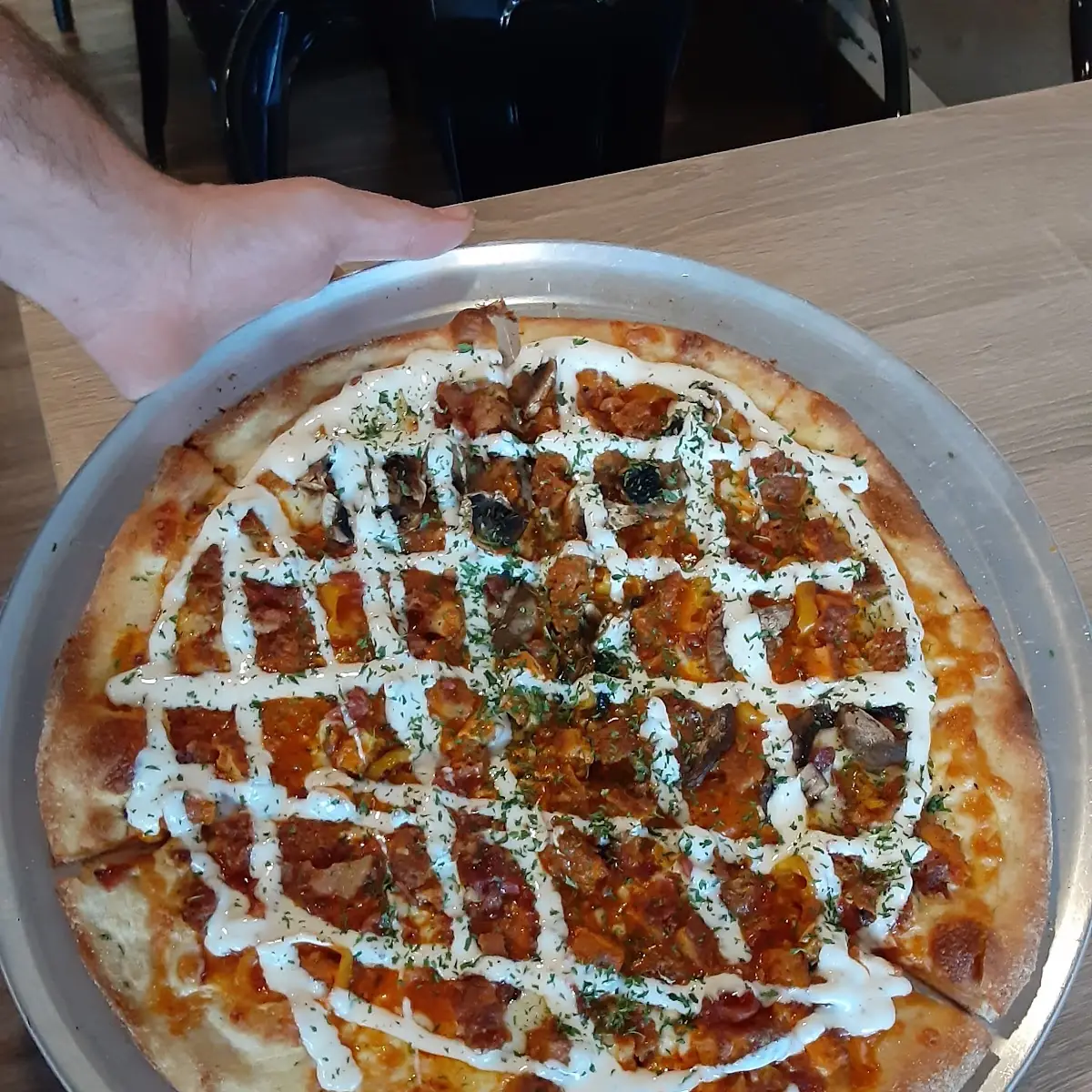 Buffalo Chicken Pizza