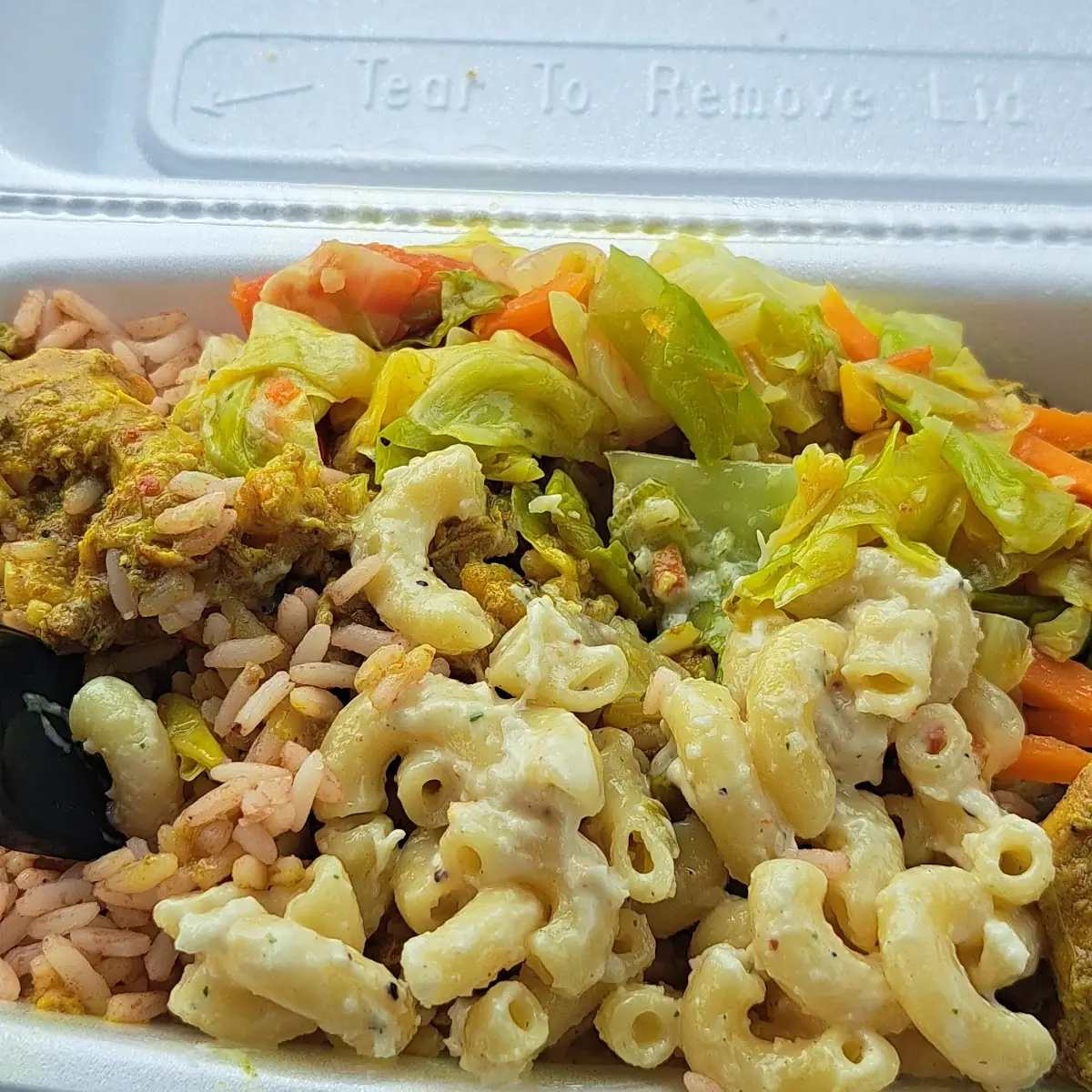 Curry Chicken Rice & Peas