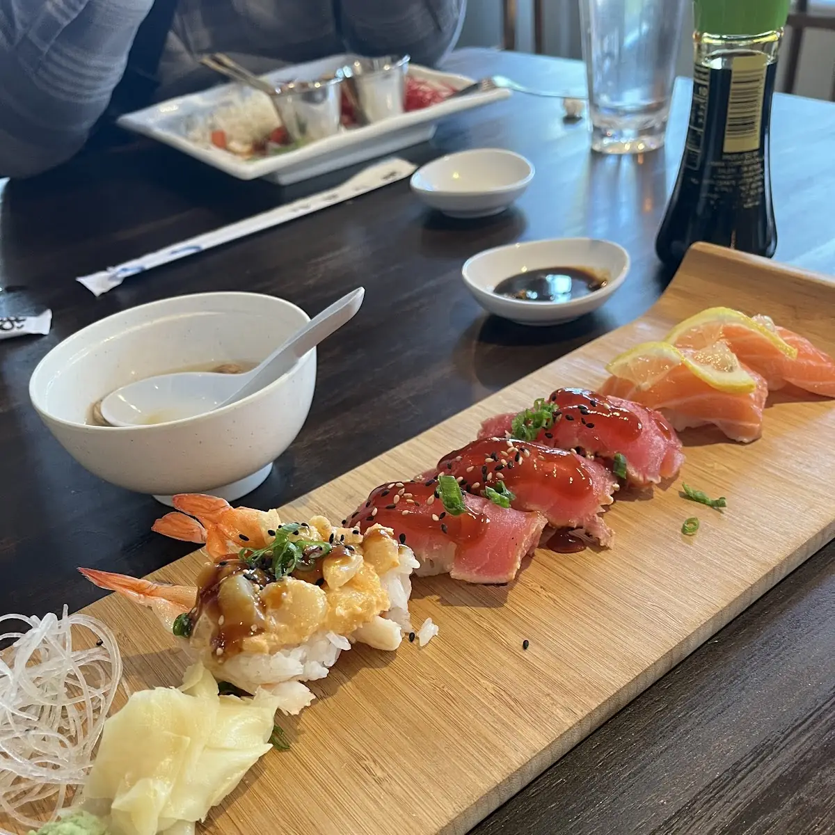 Rooster Salmon Nigiri