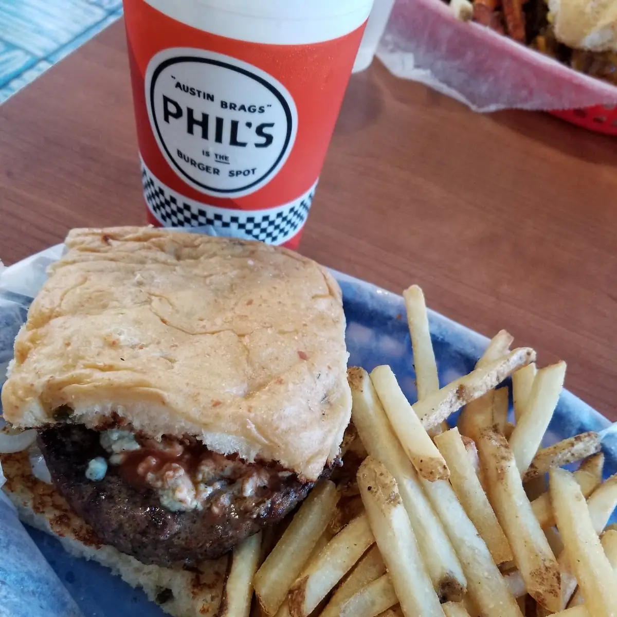 Blue Cheese Burger