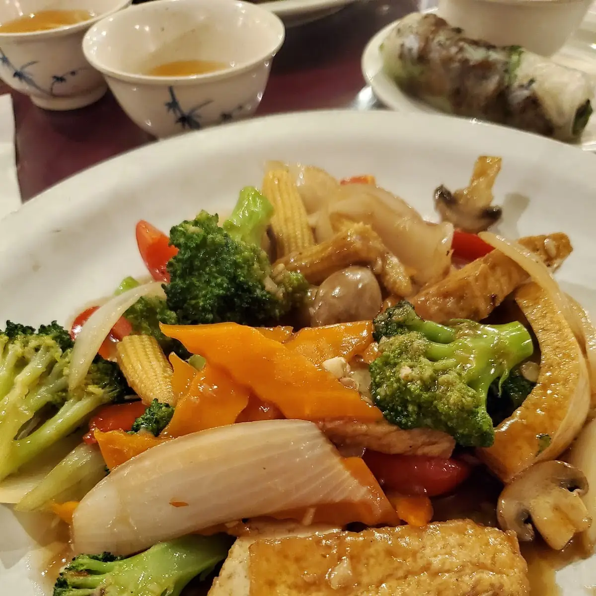 Stir Fried Tofu with Vegetables