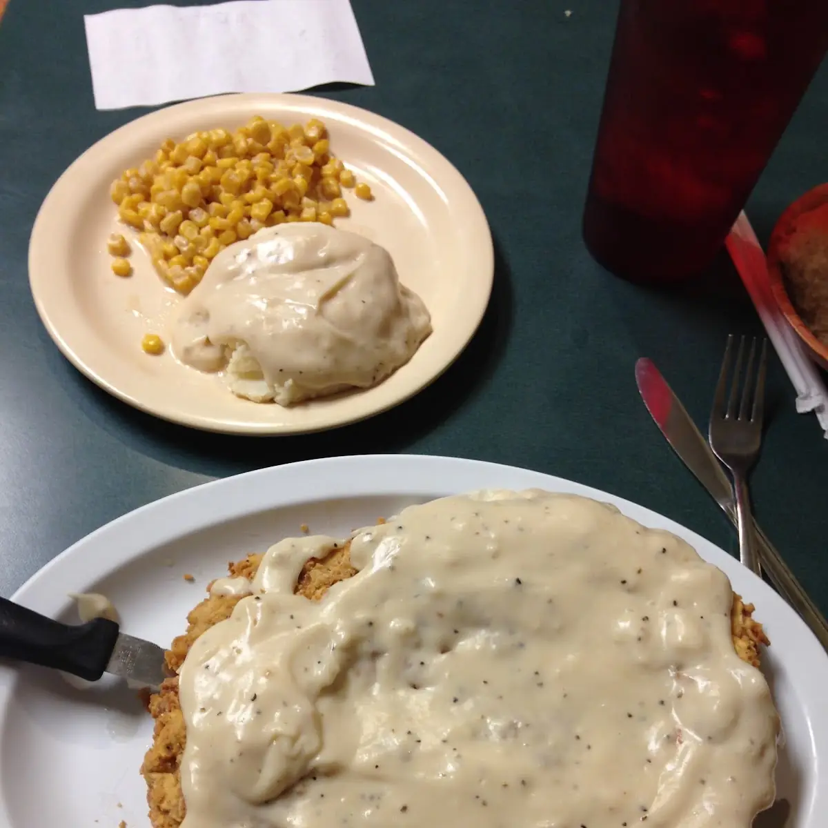 Chicken Fried Steak with White Gravy