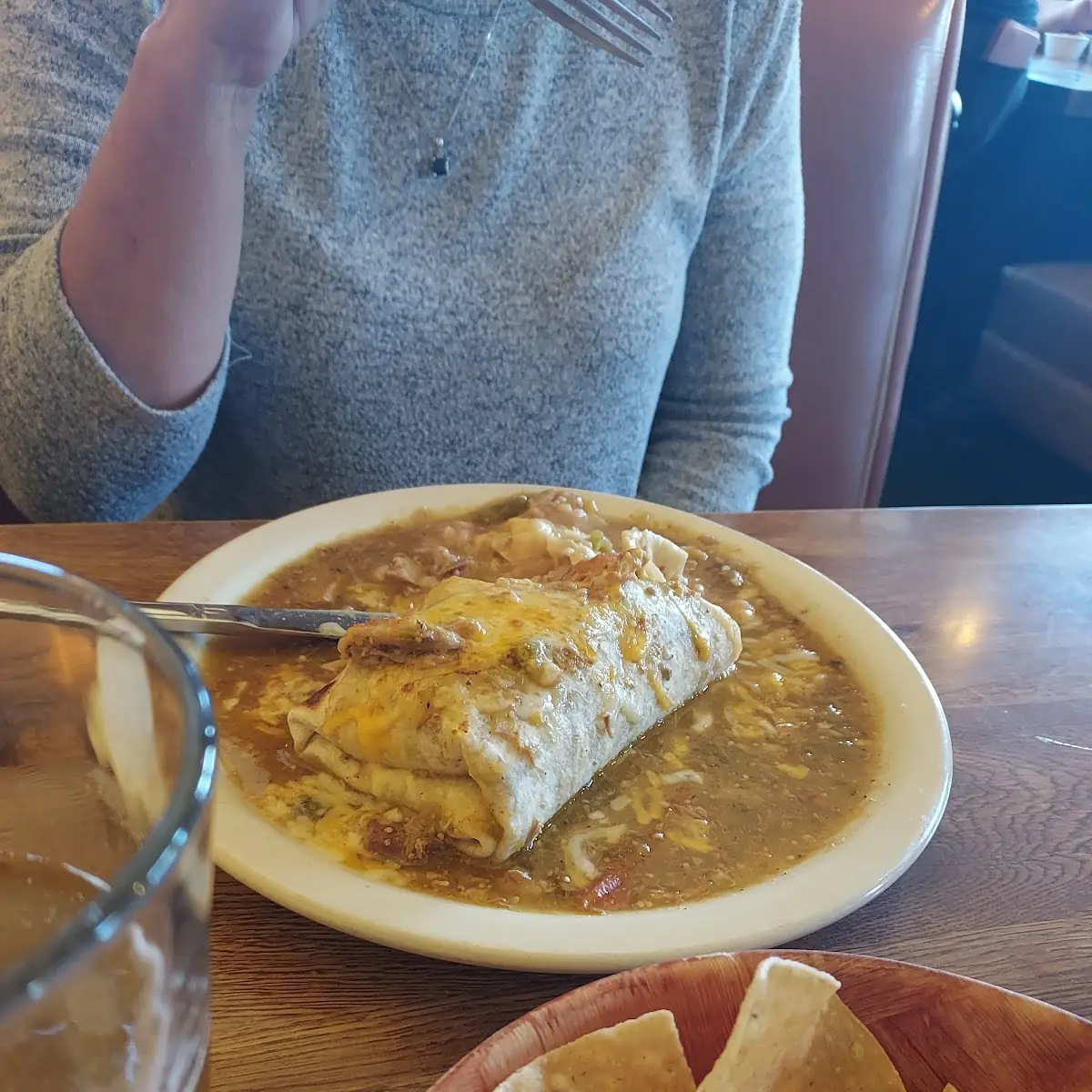 Chile Verde Burrito
