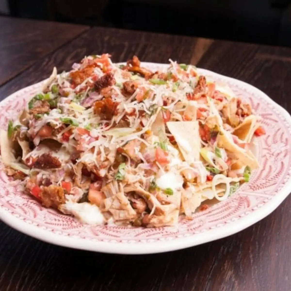 Braised Chicken Nachos