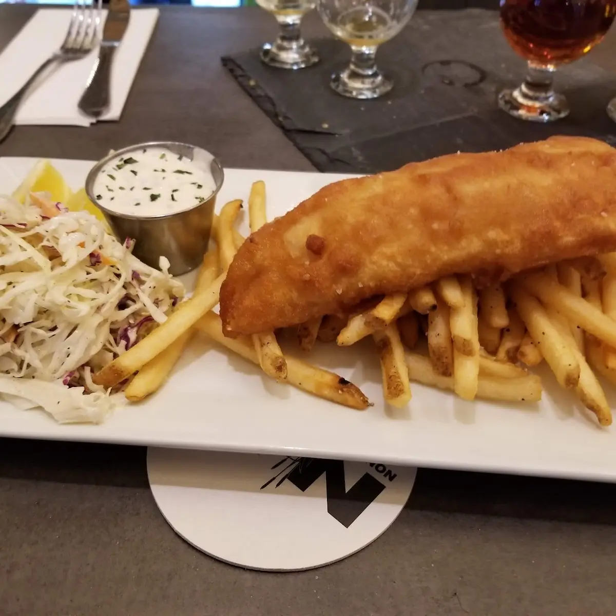 NRB Beer Battered Fish & Chips