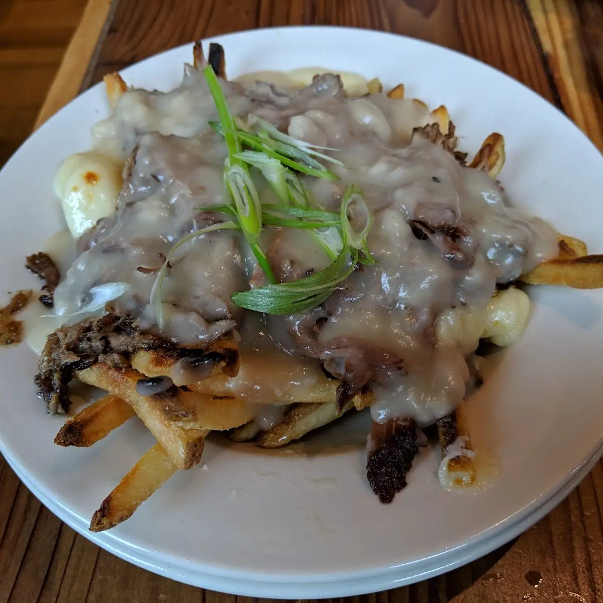 Poutine with Pulled Pork