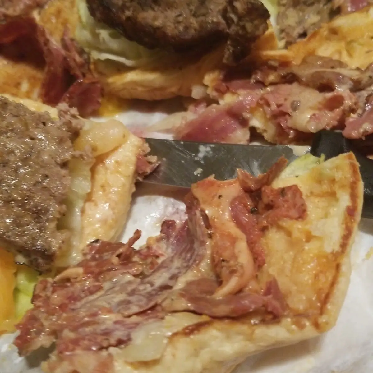 Pastrami Burger Very Sad