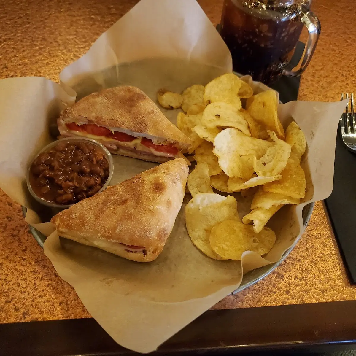 Ham and Cheese Sandwich