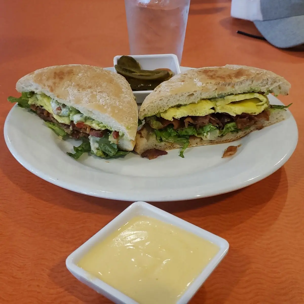 Mexican blt Breakfast Sandwich