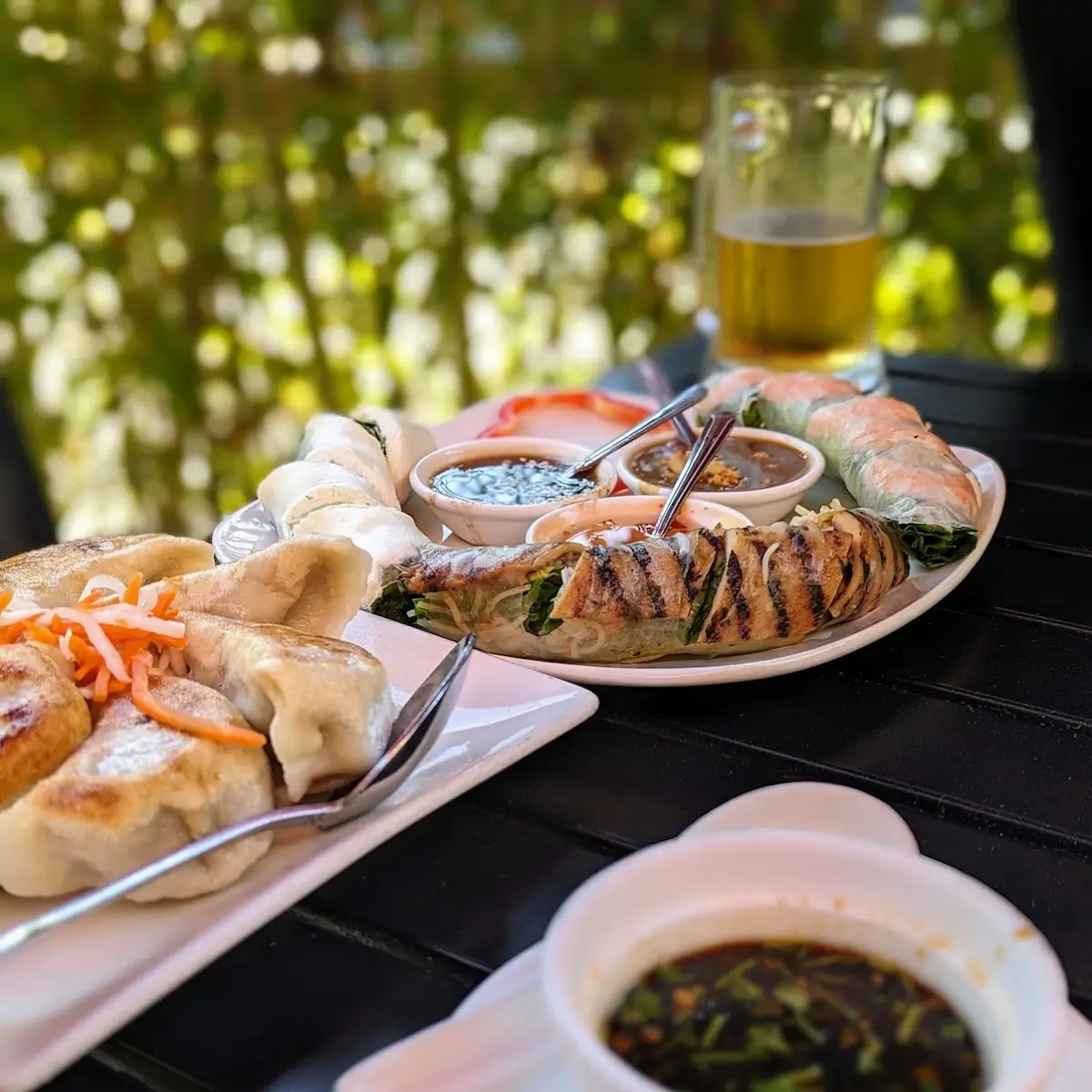 Goji Sonoma Goat Cheese Spring Rolls