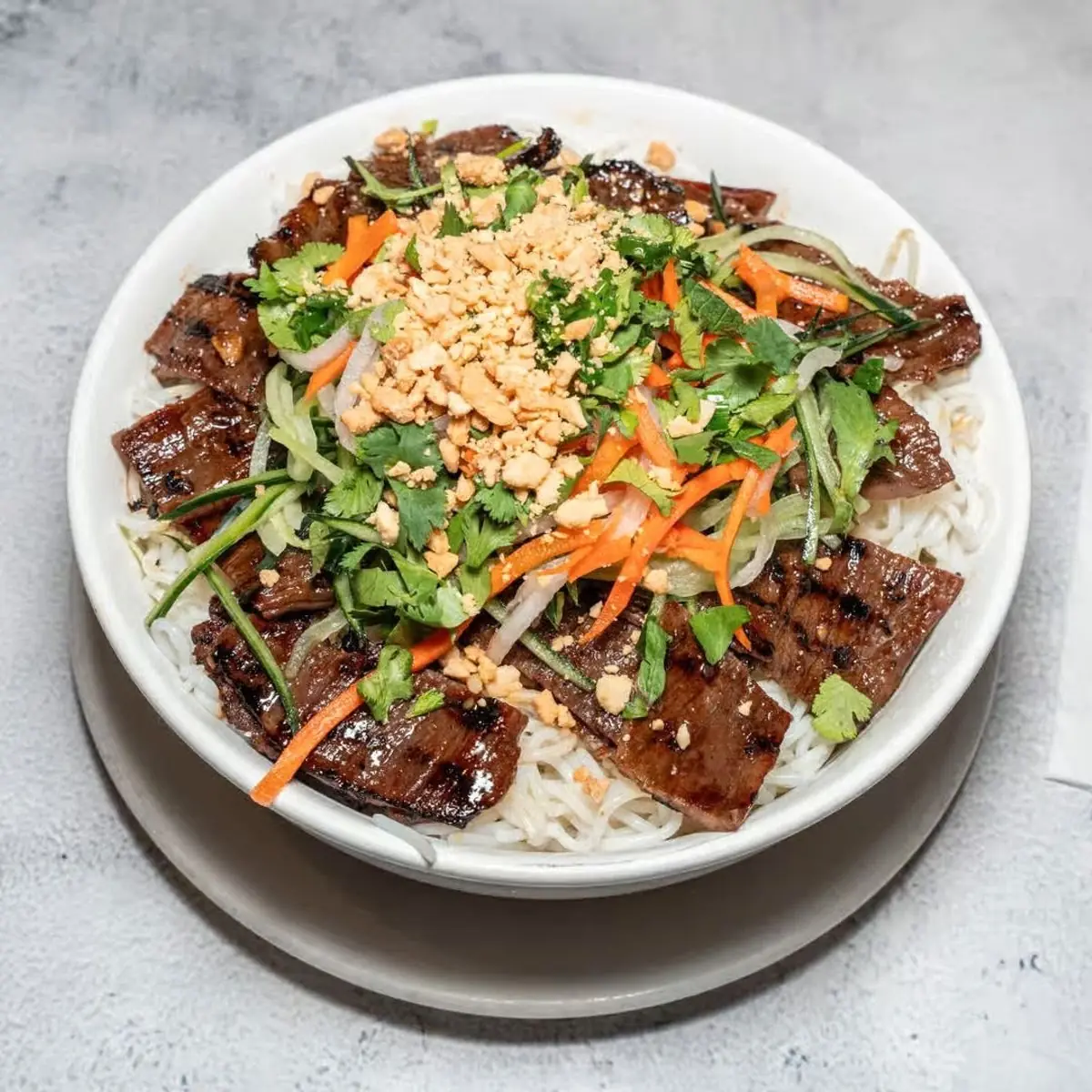 Grilled Beef w Rice Vermicelli