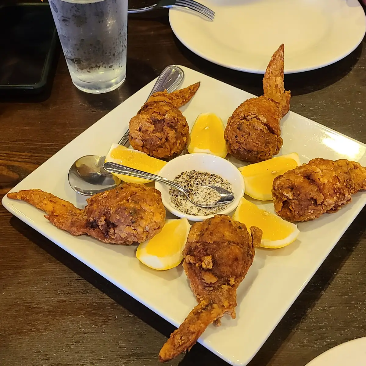 Prawn-Stuffed Free Range Chicken Wings