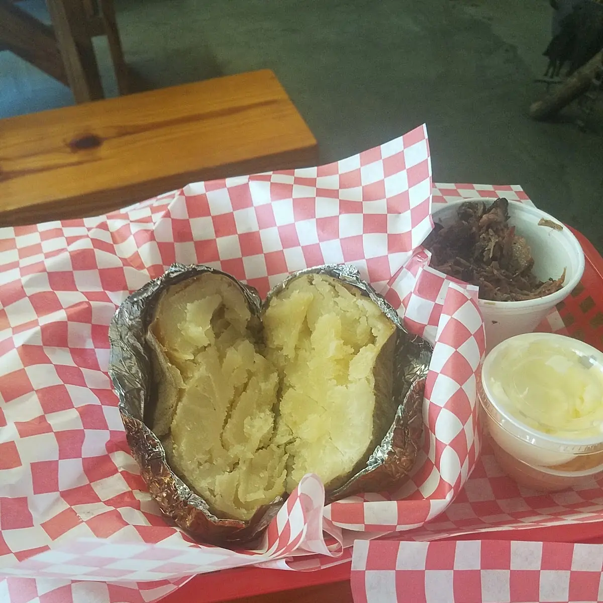 Brisket Baked Potato