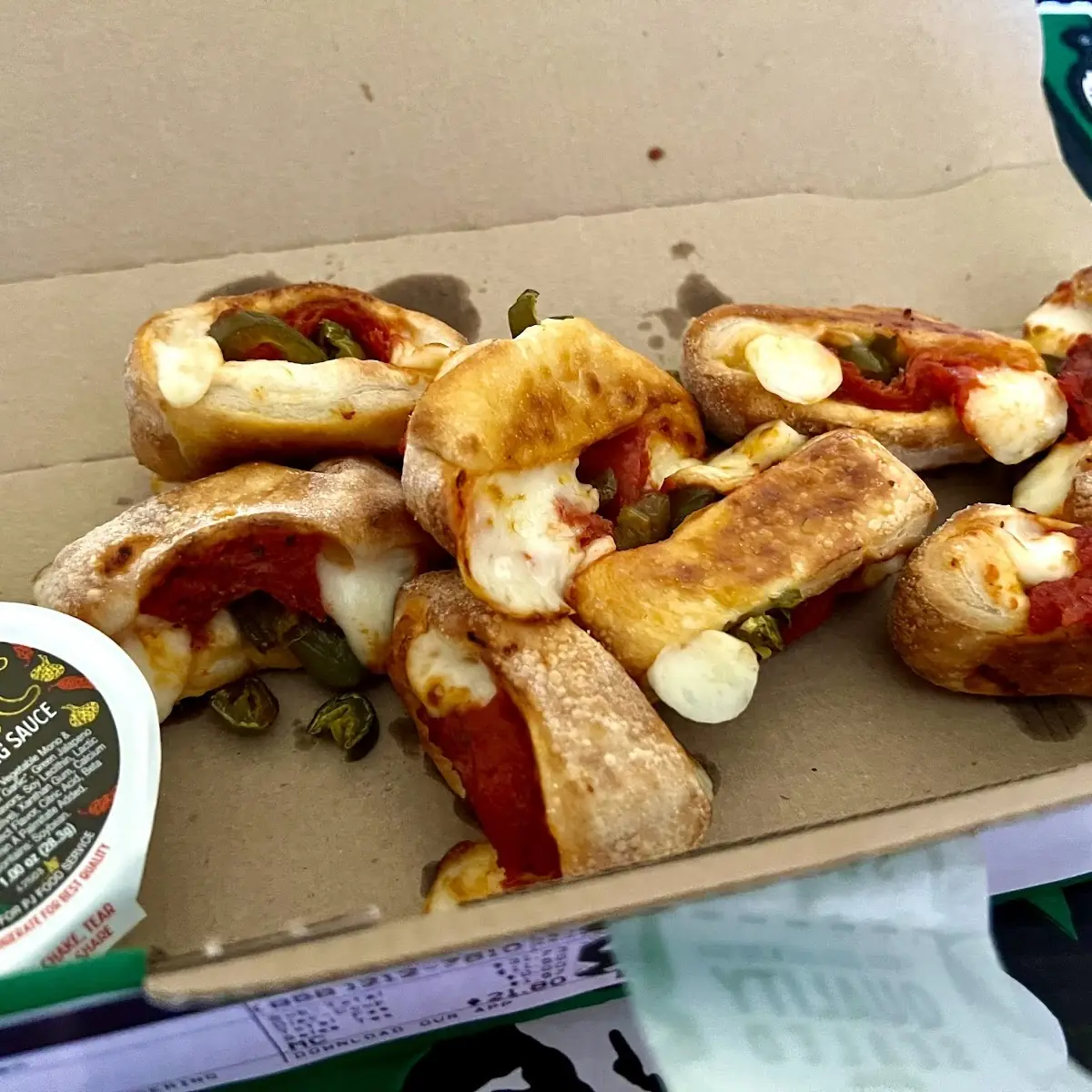 Spicy Pepperoni Rolls