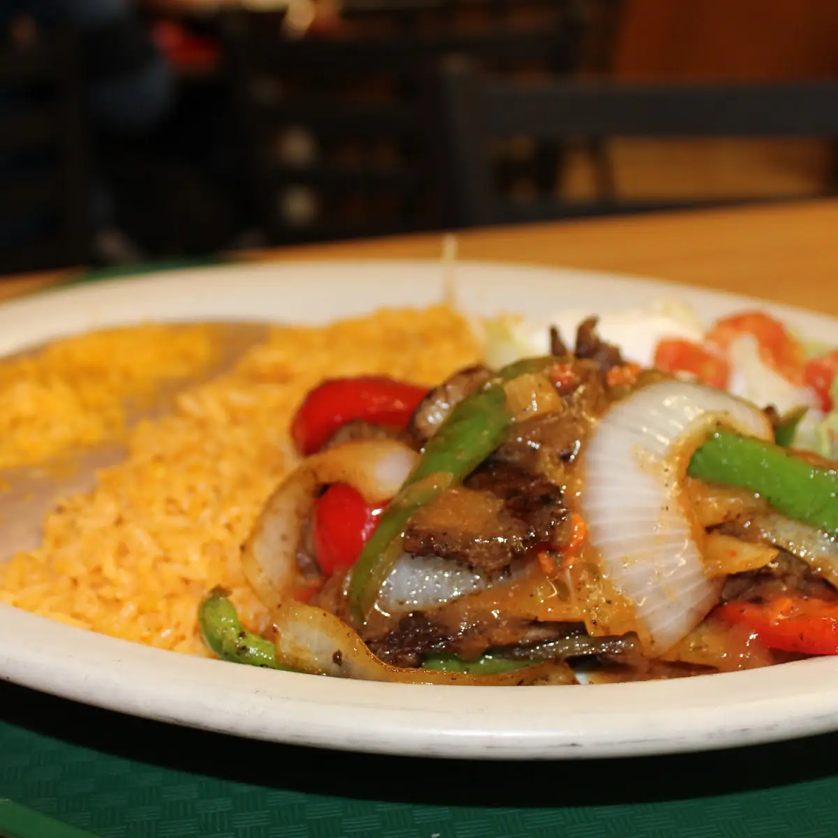 Bistek Ranchero Plate