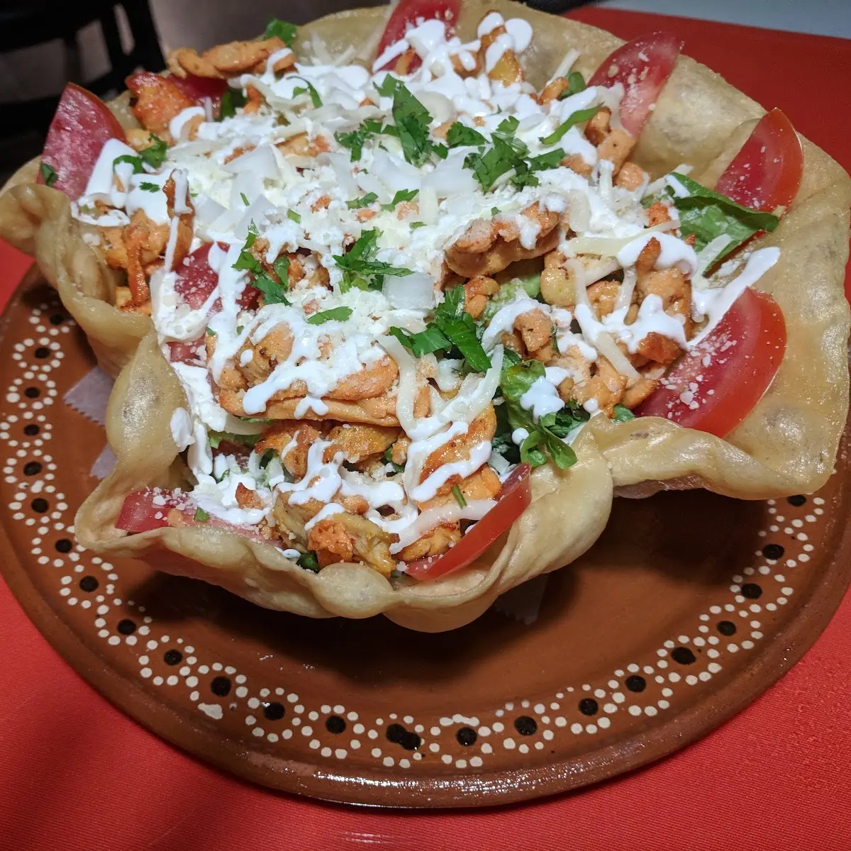 Grilled Chicken Taco Salad