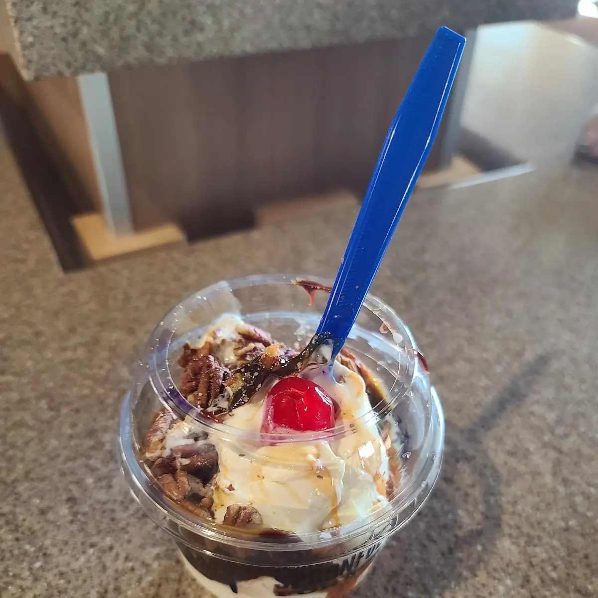 Turtle Sundae 2 Scoop of Ice Cream