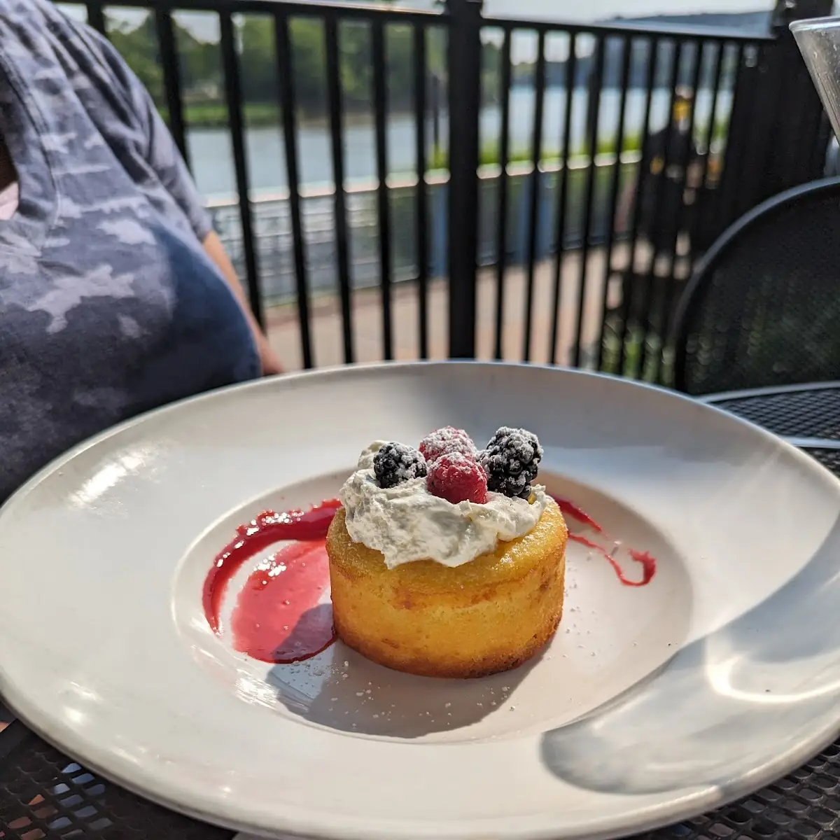 Lemon Lava Cake Blondie