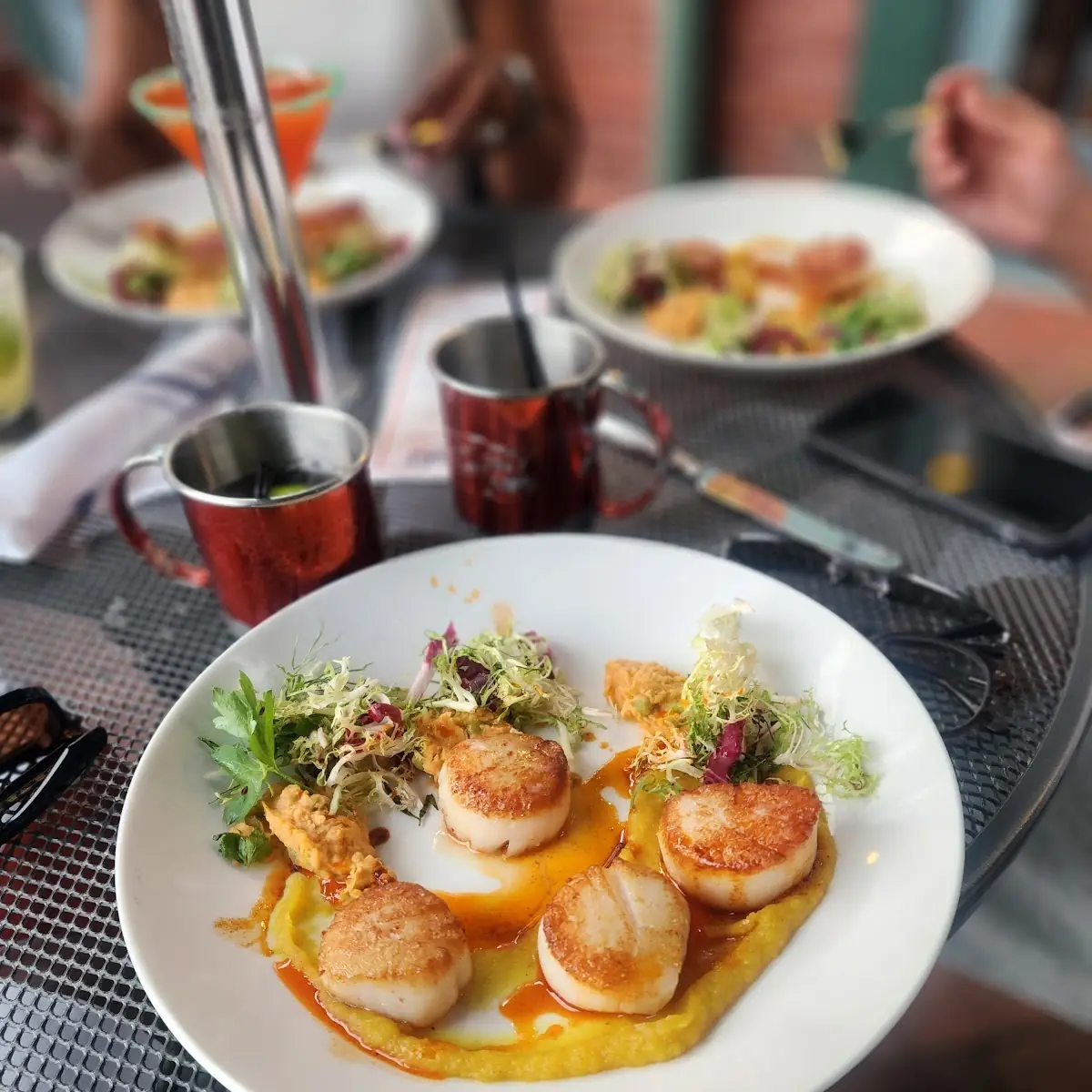 Pan Seared Diver Sea Scallops