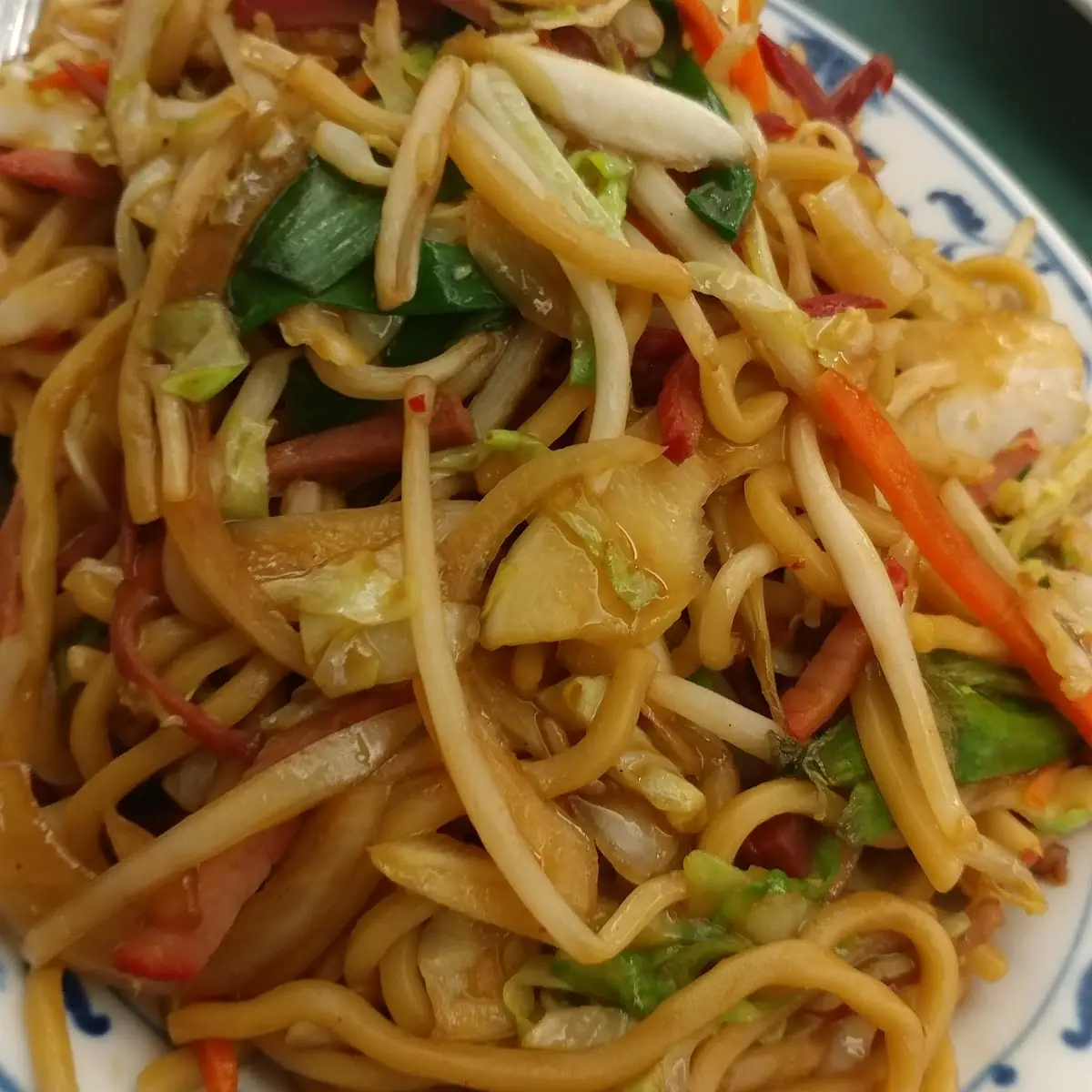 BBQ Pork Chow Mein