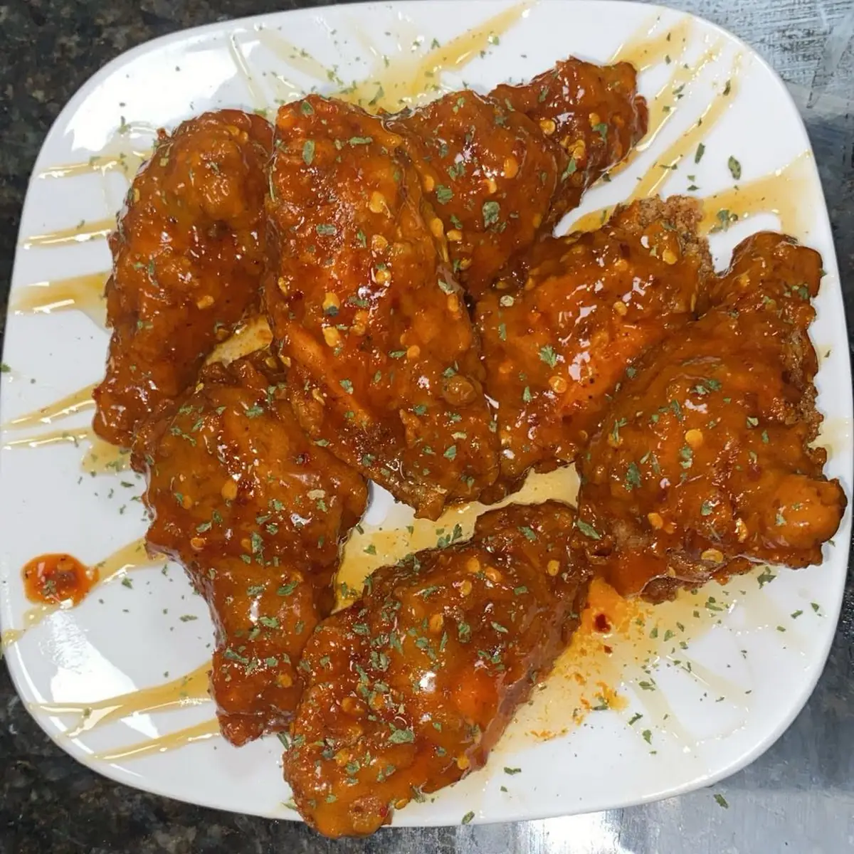 Hot Honey Buffalo Wings