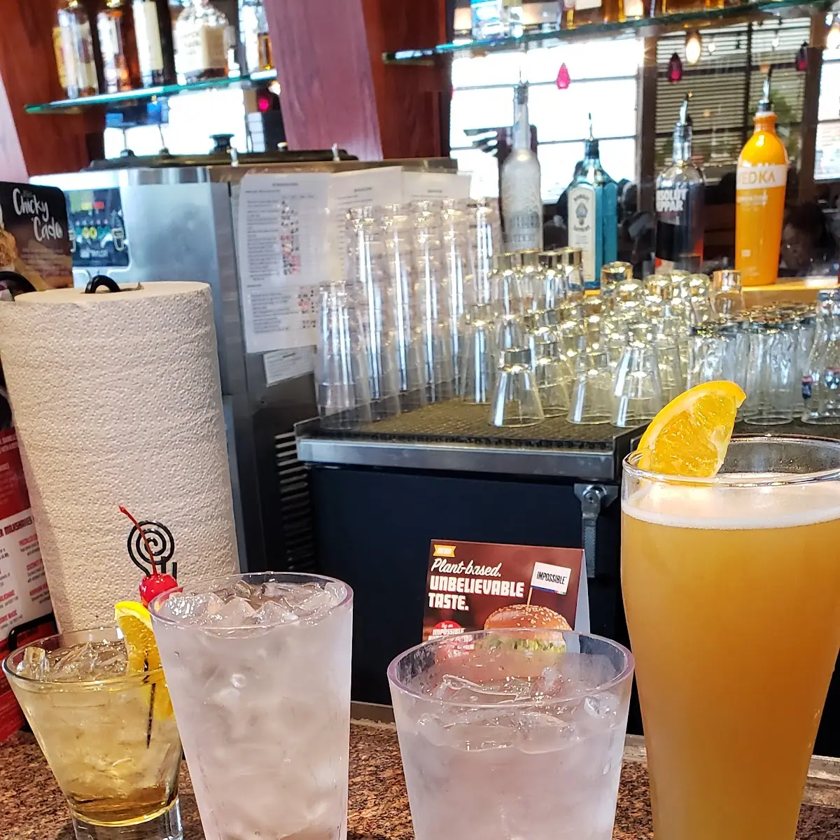 Blue Moon and a White Sangria
