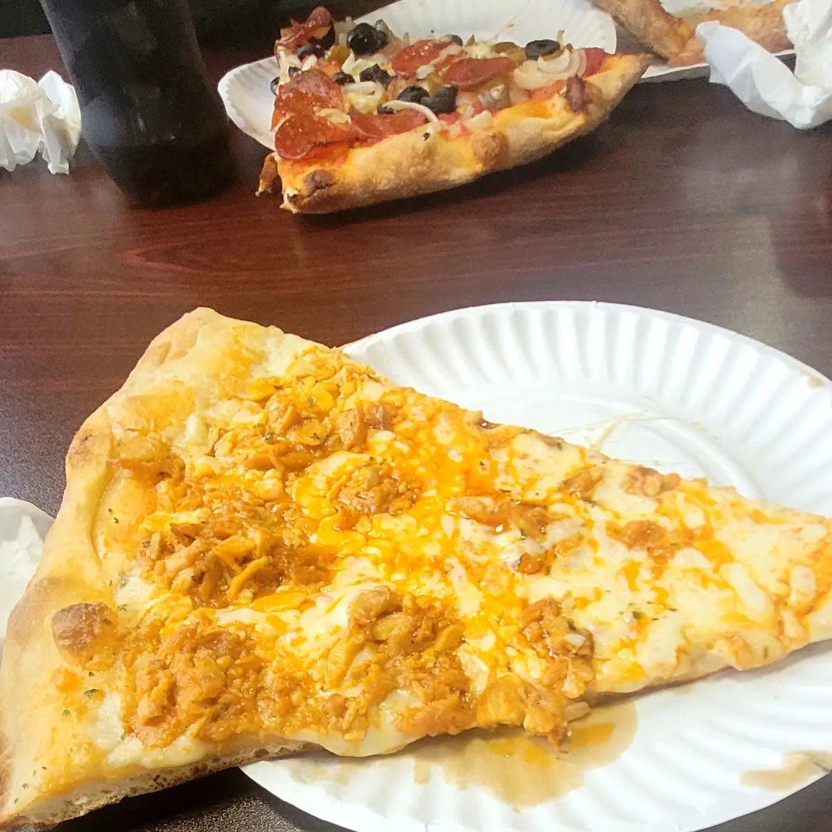 Buffalo Chicken Pizza Slices